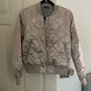 Gold Topshop Bomber Jacket